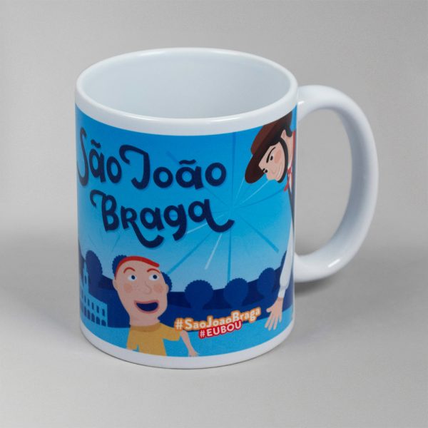 Caneca cerâmica "Cabeçudos e Gigantones" - Image 2