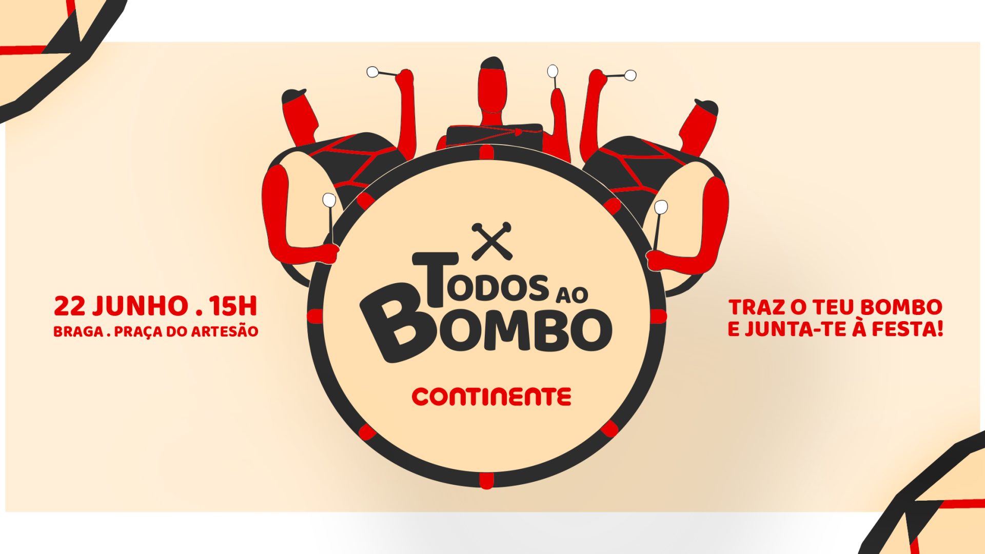 Todos ao bombo V2 banner